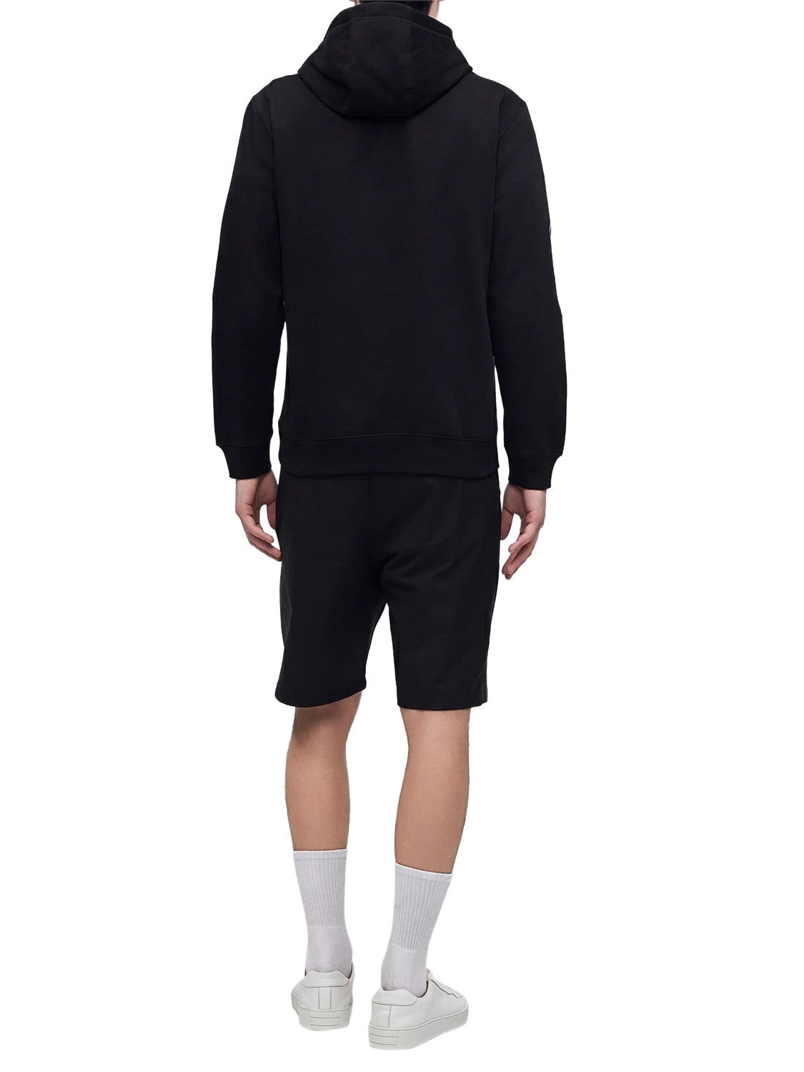 EA7 Ea7 Felpa Logo Frontale Nero BLACK