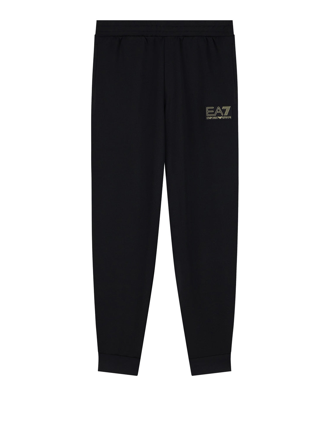 EA7 Pantaloni Ea7 Premium Label slim fit in jersey - Nero BLACK