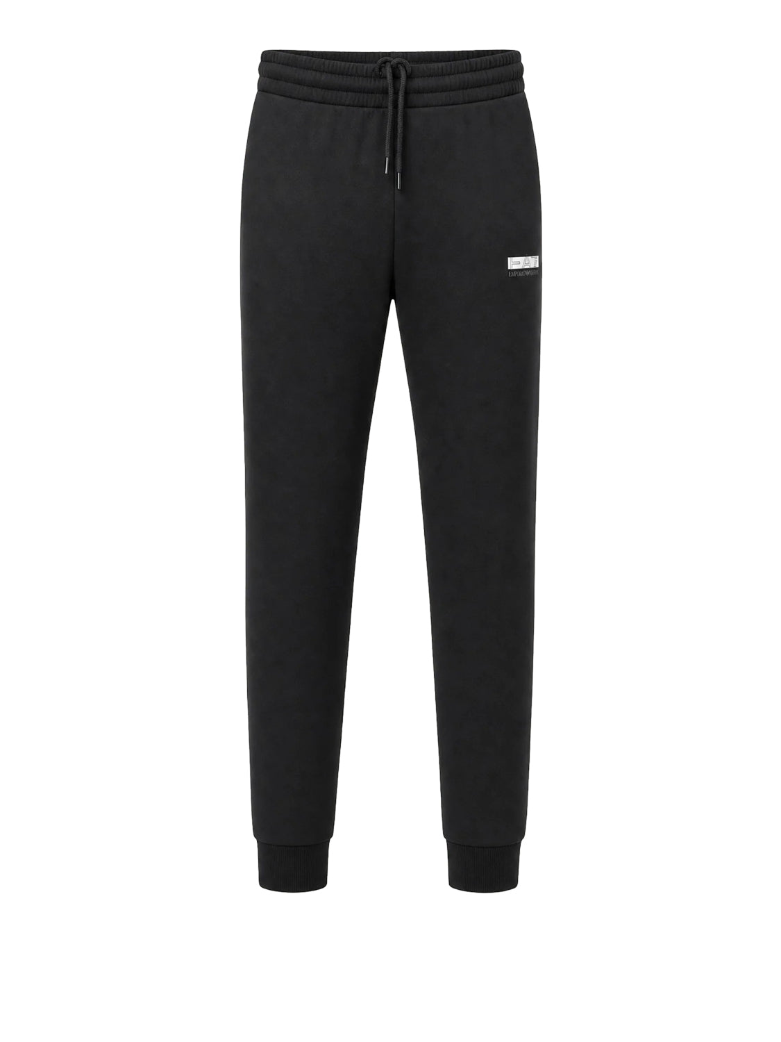 EA7 Tuta sportiva Visibility vestibilità regolare in jersey di cotone - Nero BLACK/WHITE