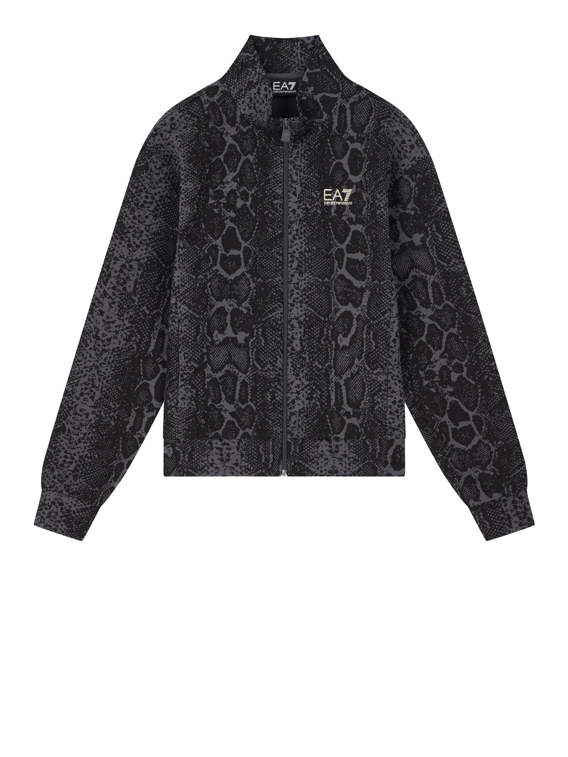 EA7 Felpa Graphic In Jersey Di Cotone EA7 - Fancy Asphalt Fancy Asphalt