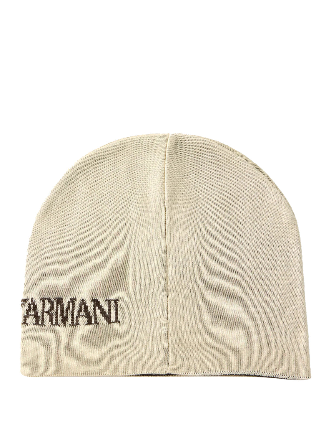 EA7 Berretto Ea7 Logo Frontale Beige Almond Milk