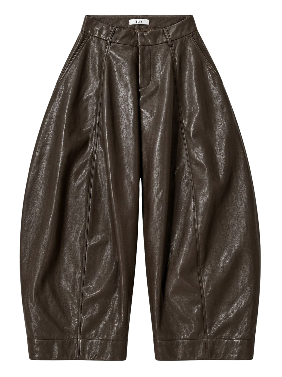 ELEH Pantalone Barrel Eleh - Fango Fango