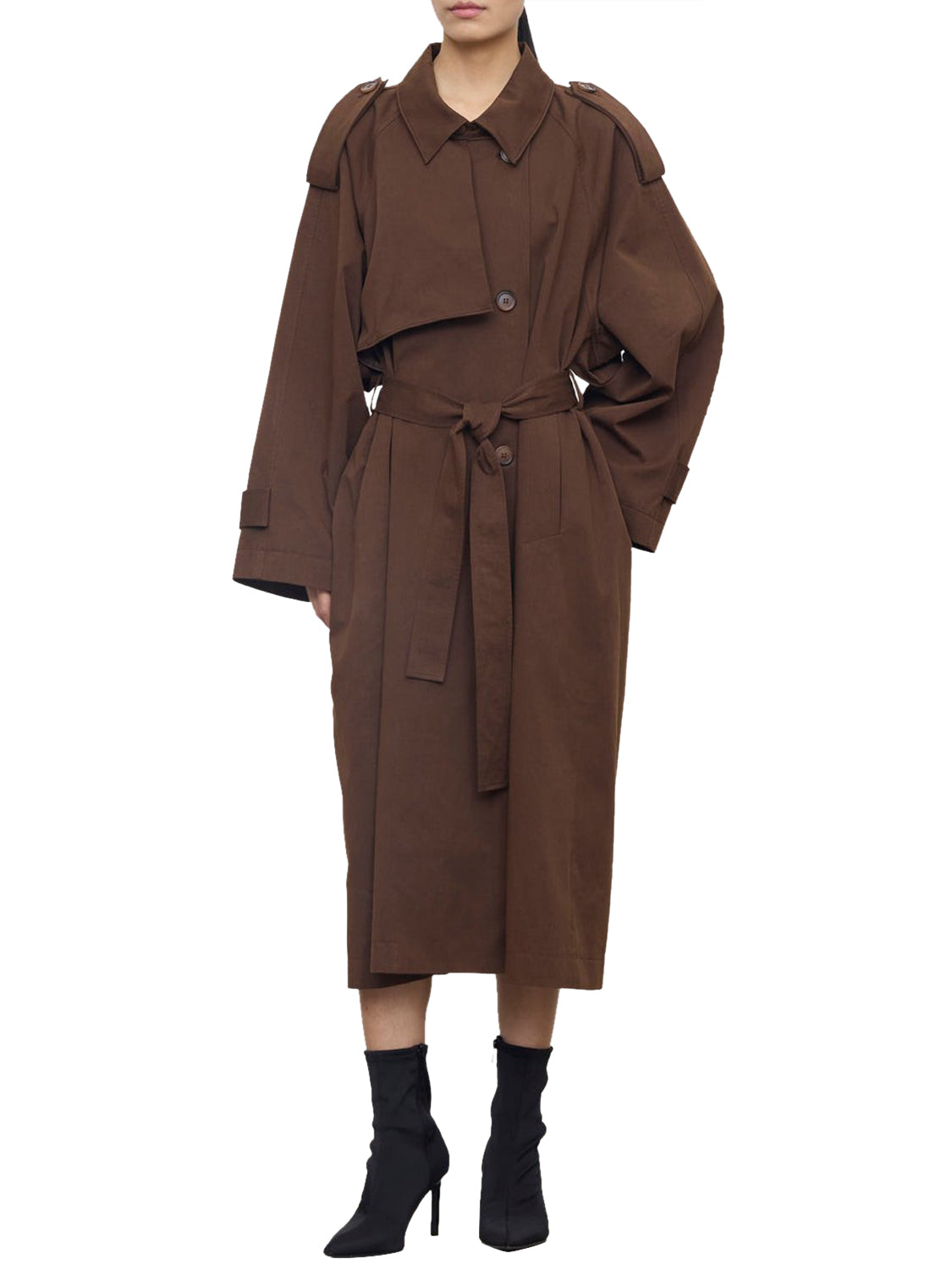 ELEH Cappotto Eleh - Marrone Marrone