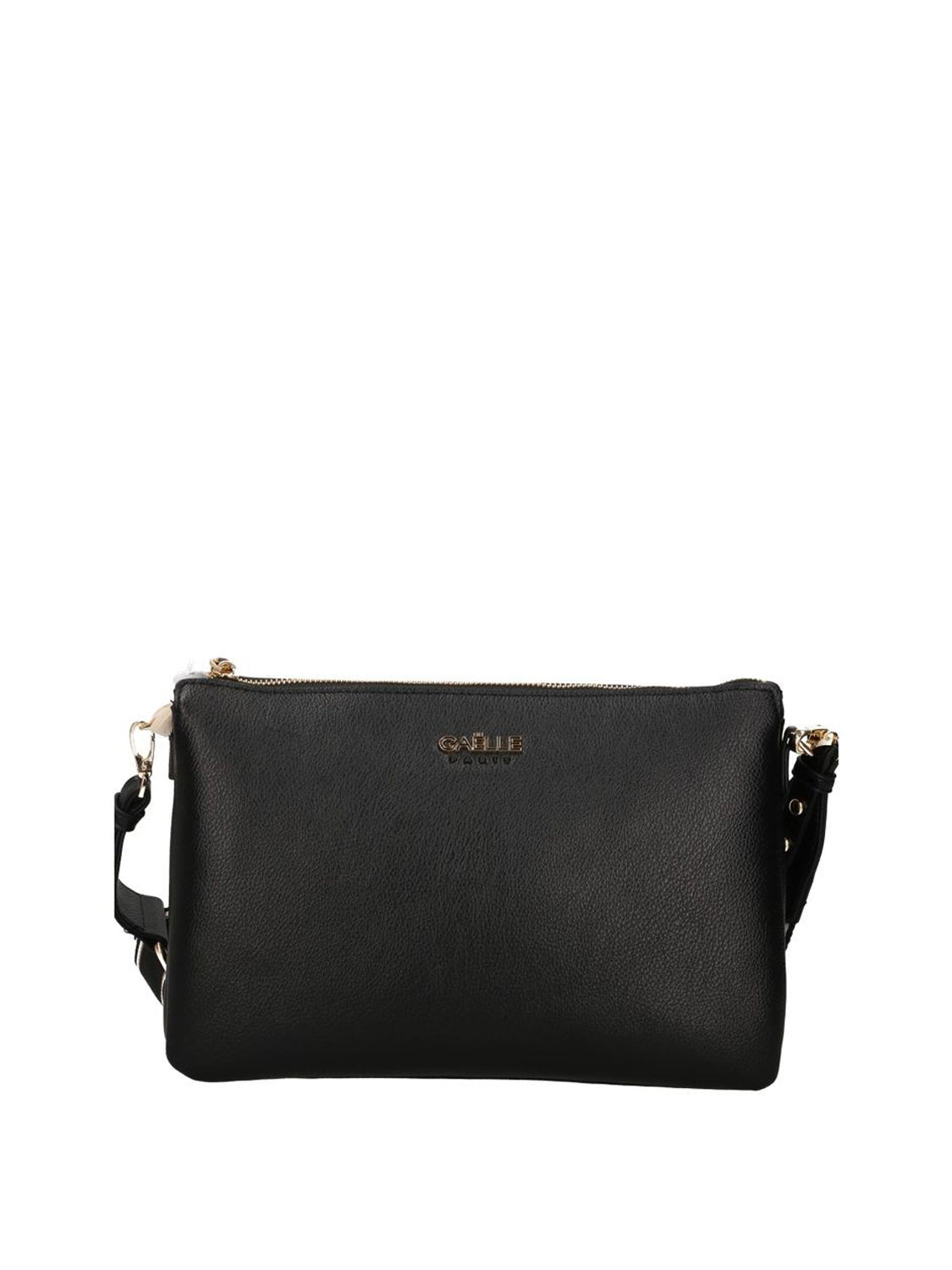 Gaelle Paris Borsa Pochette Gaelle Paris Logo Frontale Nero Nero