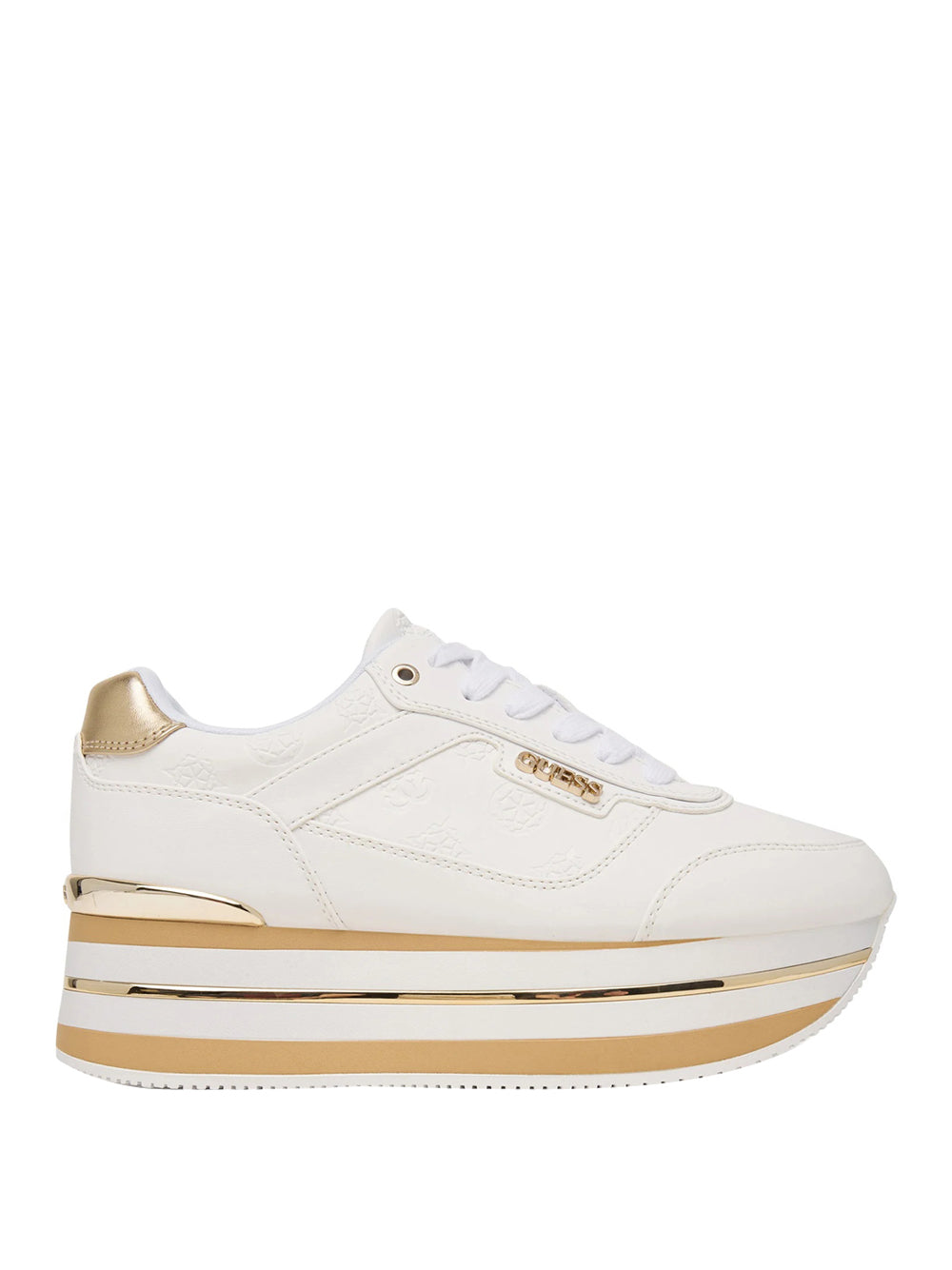GUESS 1 USCITA Guess Sneakers Hansin4 - White Platino White Platino