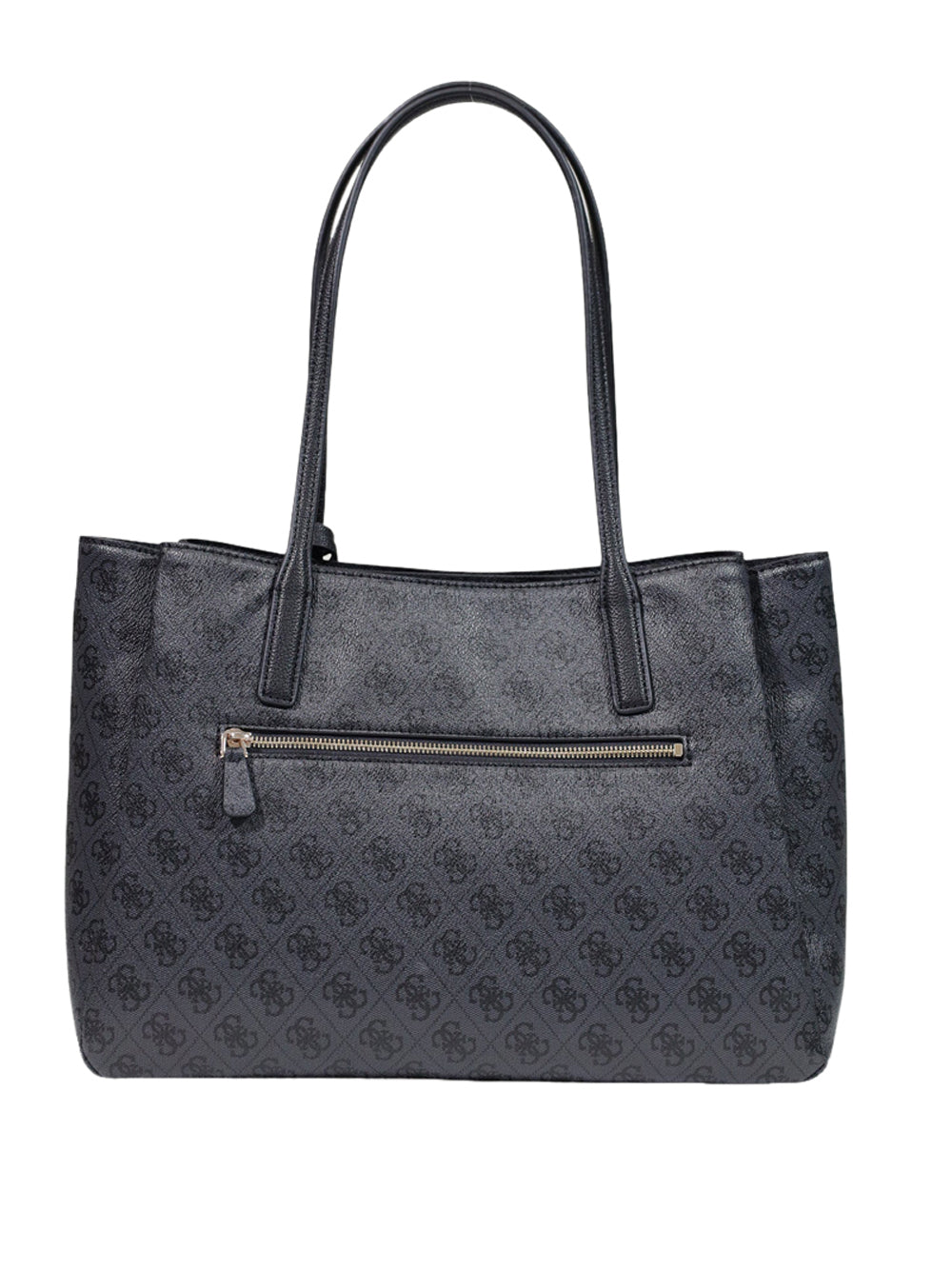 GUESS 1 USCITA Guess Borsa A Mano Noelle Li Tech Tote - Coal Coal Logo