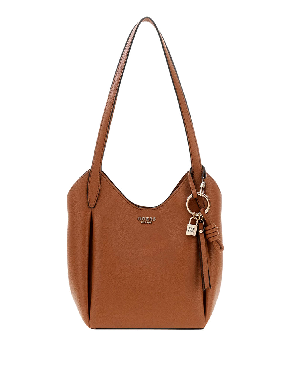 GUESS 1 USCITA Guess Borsa A Mano A Secchiello Melody - Caramel CARAMEL