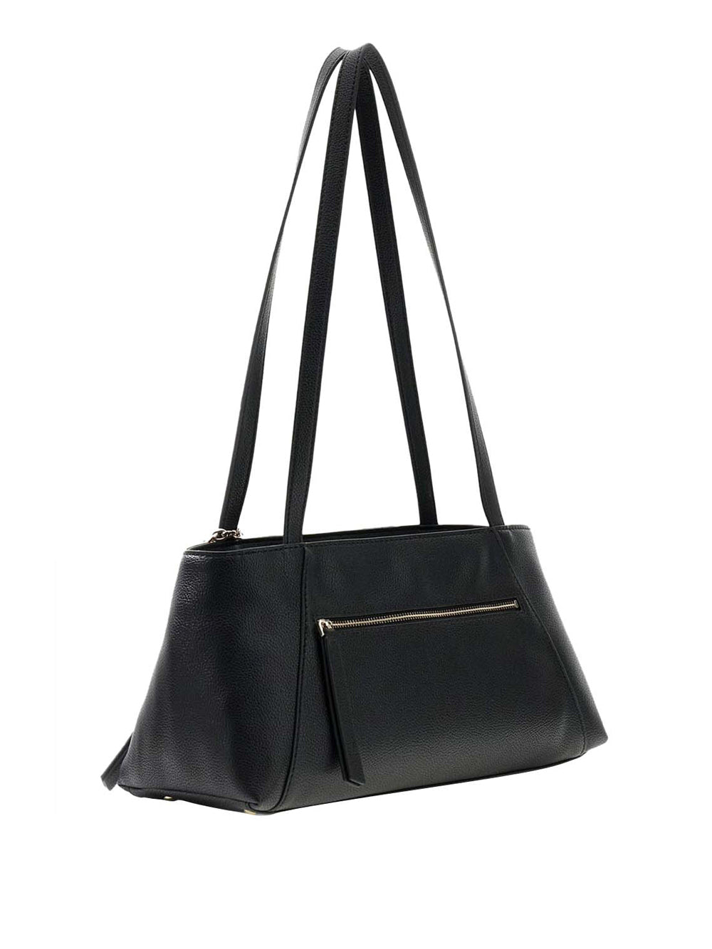 GUESS 1 USCITA Guess Borsa A Spalla Devon Satchel - Nero BLACK