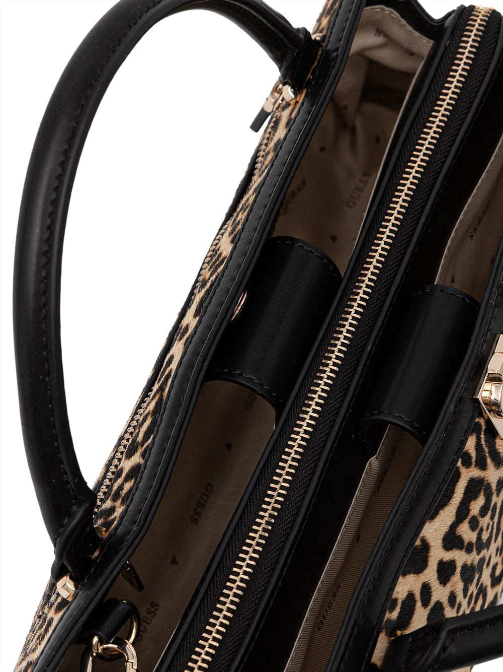 GUESS 1 USCITA Guess Borsa A Mano Audrey Leopard LEOPARD