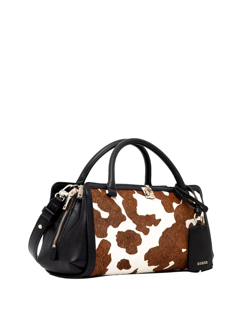 GUESS 1 USCITA Guess Borsa A Mano Audrey Sml Girlfriend Satchel - Cow Cow