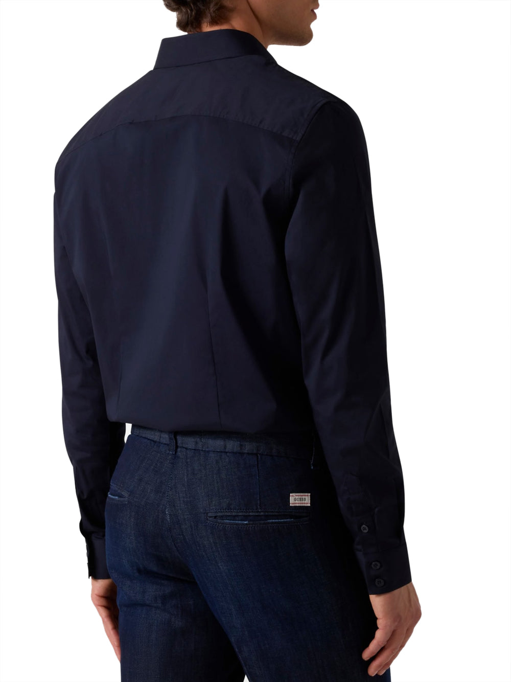 GUESS 1 USCITA Guess Camicia Ls Sunset - Navy Smart blue