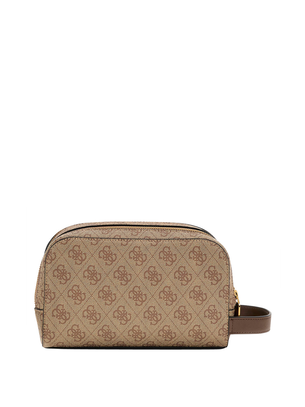 GUESS 1 USCITA Guess Pochette Milano Small Necessaire - Beige Beige Brown