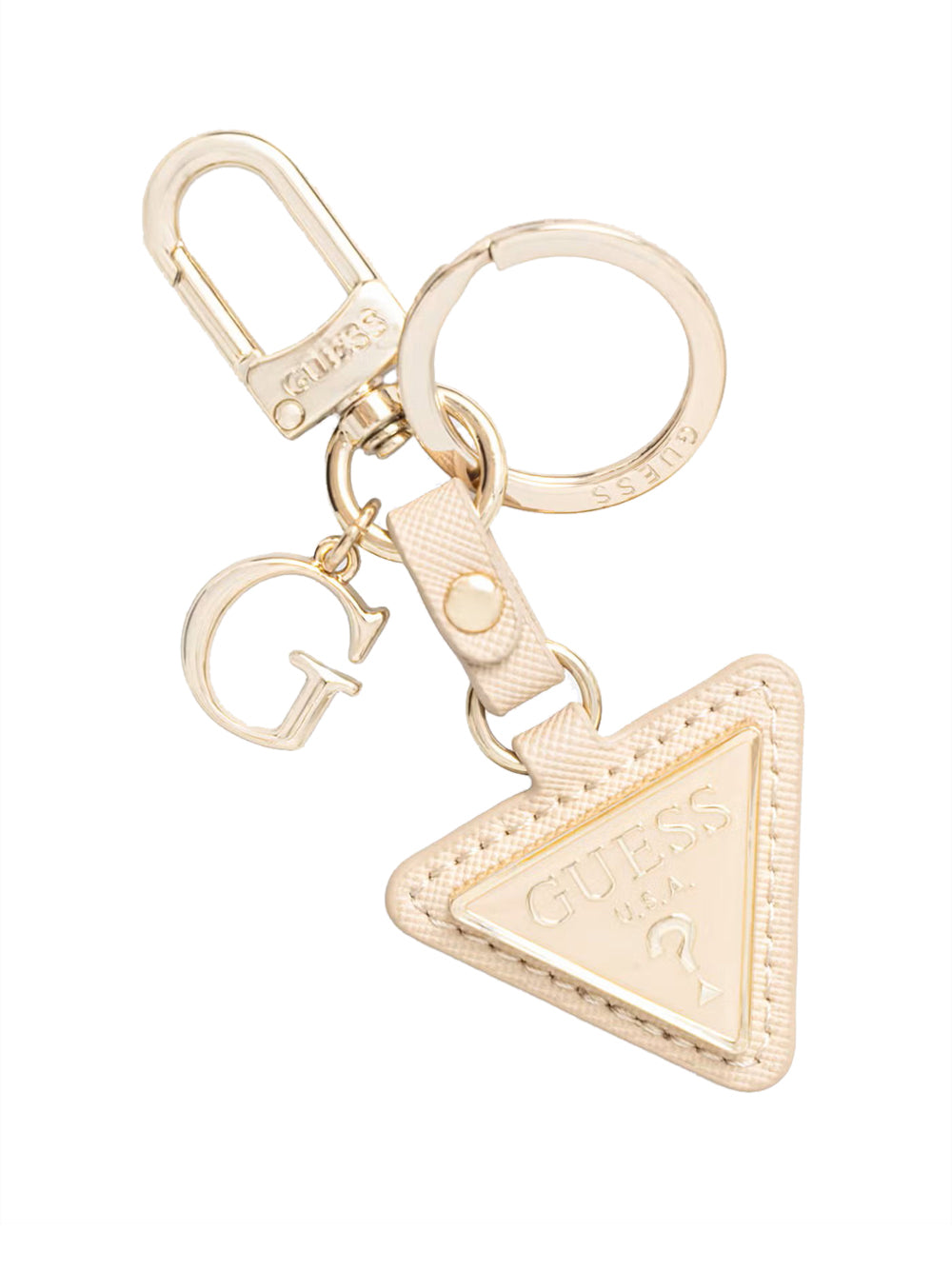 GUESS 1 USCITA Guess Portachiavi Gilda - Beige Beige