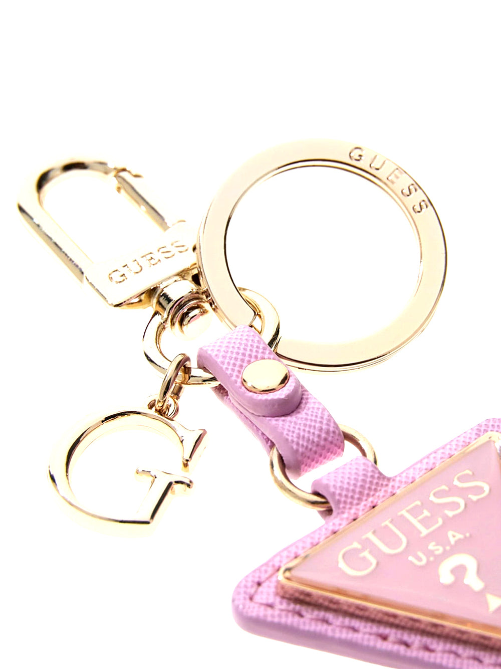 GUESS 1 USCITA Guess Portachiavi Gilda Keyring - Nero ROSE