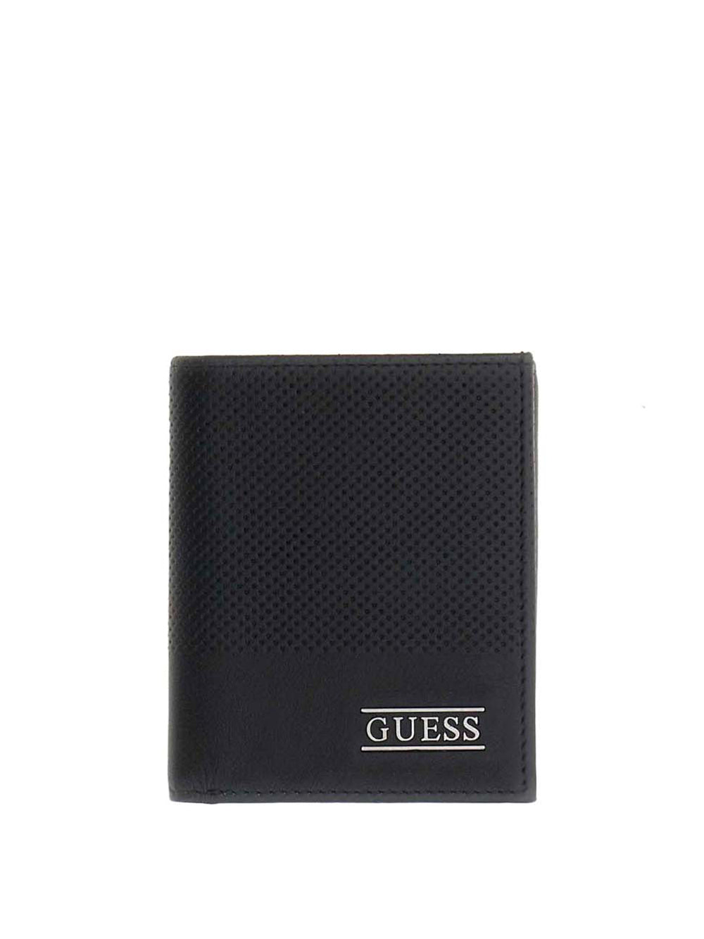 GUESS 1 USCITA Guess Portafoglio Boston Trifold - Nero BLACK