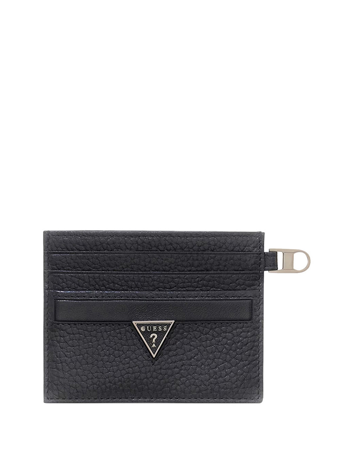 GUESS 1 USCITA Porta Carte Guess In Pelle Monaco - Nero BLACK