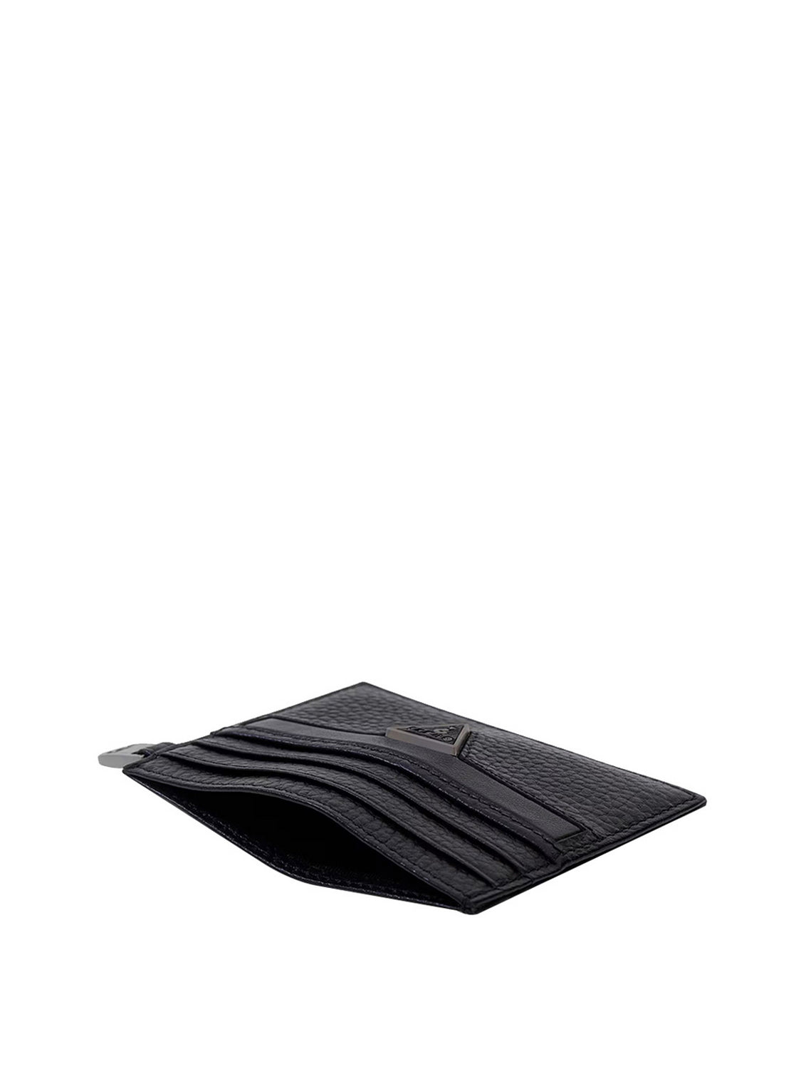 GUESS 1 USCITA Porta Carte Guess In Pelle Monaco - Nero BLACK