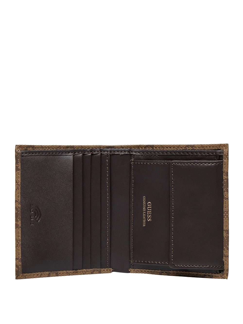GUESS 1 USCITA Guess Portafoglio Milano Bifold - Beige Beige/Brown