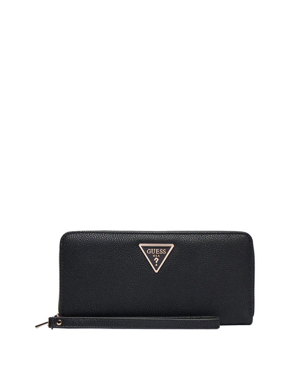 GUESS 1 USCITA Guess Maxi Portafoglio Laurel Triangolo Logo - Nero BLACK