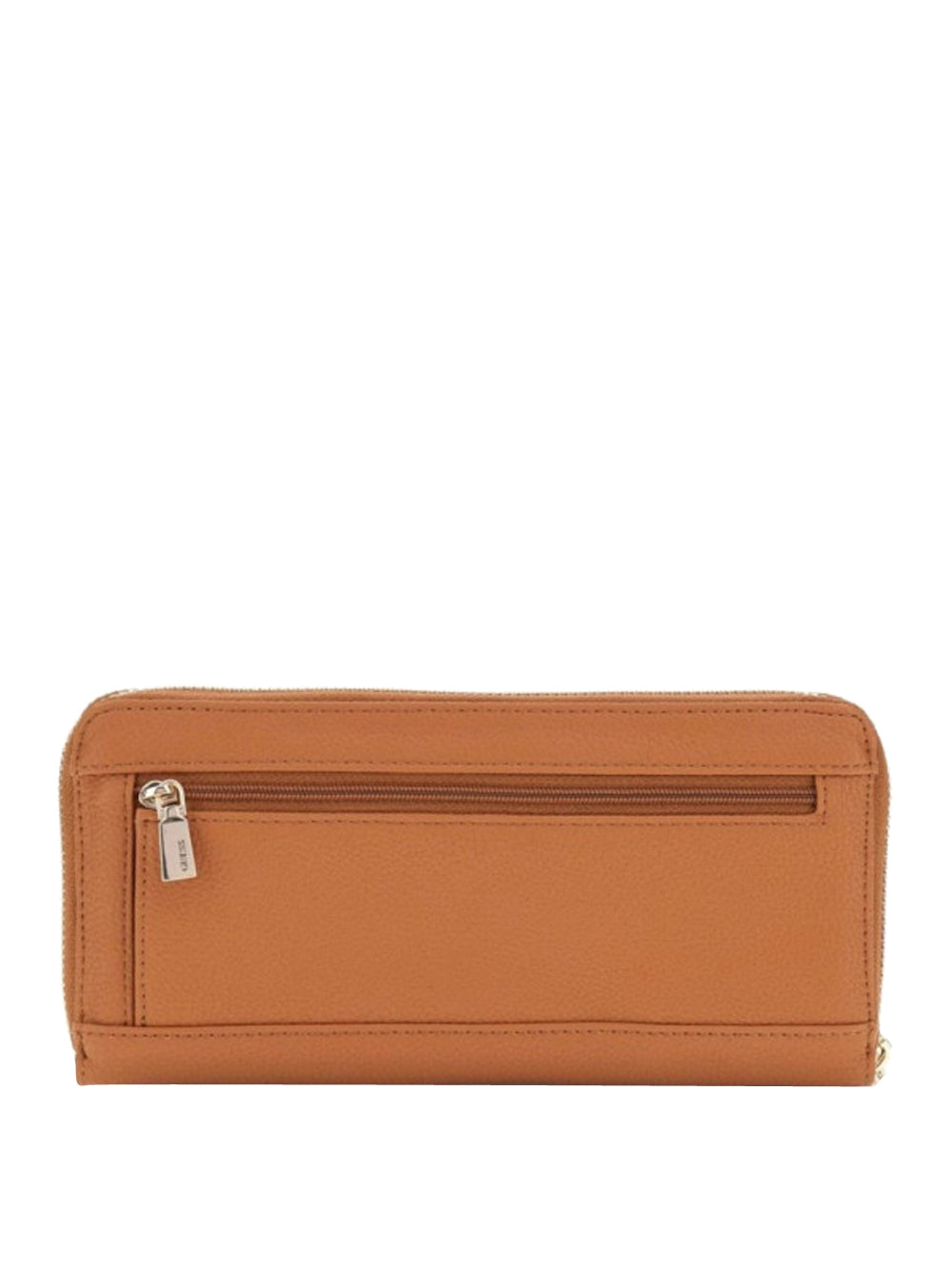 GUESS 1 USCITA Guess Maxi Portafoglio Laurel Triangolo Logo - Cognac Cognac