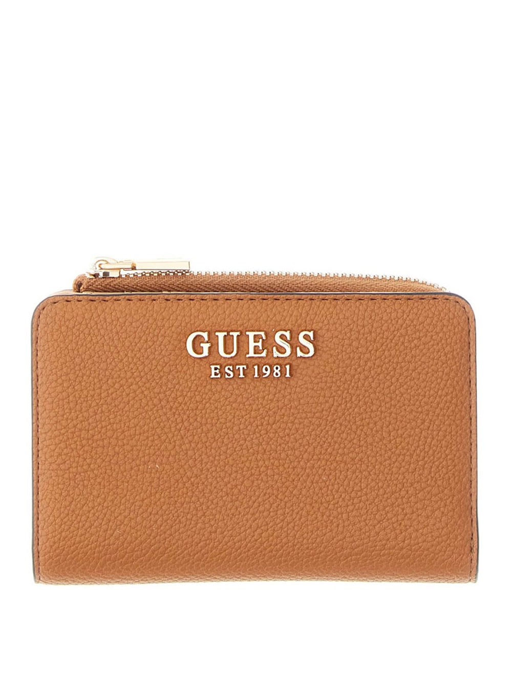 GUESS 1 USCITA Guess Portafoglio Laurel Zip Aroud - Cognac Cognac
