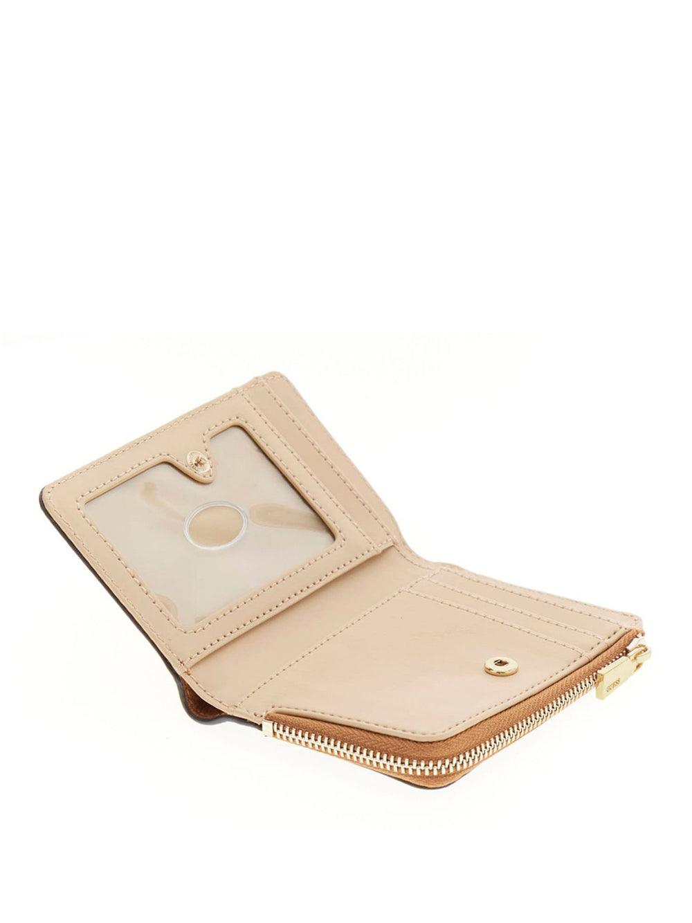GUESS 1 USCITA Guess Portafoglio Laurel Zip Aroud - Cognac Cognac