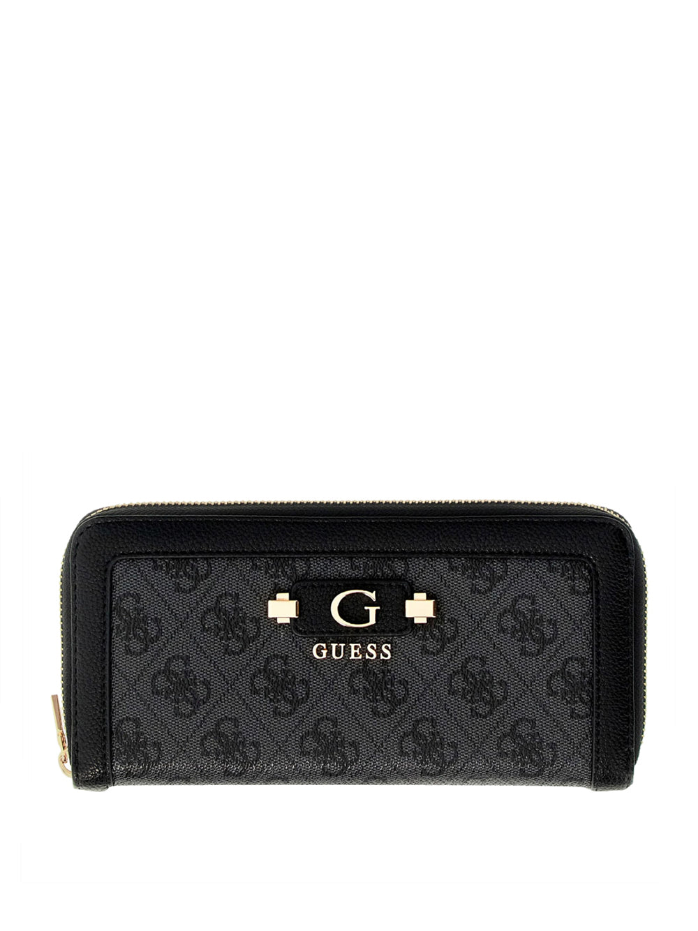 GUESS 1 USCITA Guess Portafoglio Lindsey - Coal Coal Logo