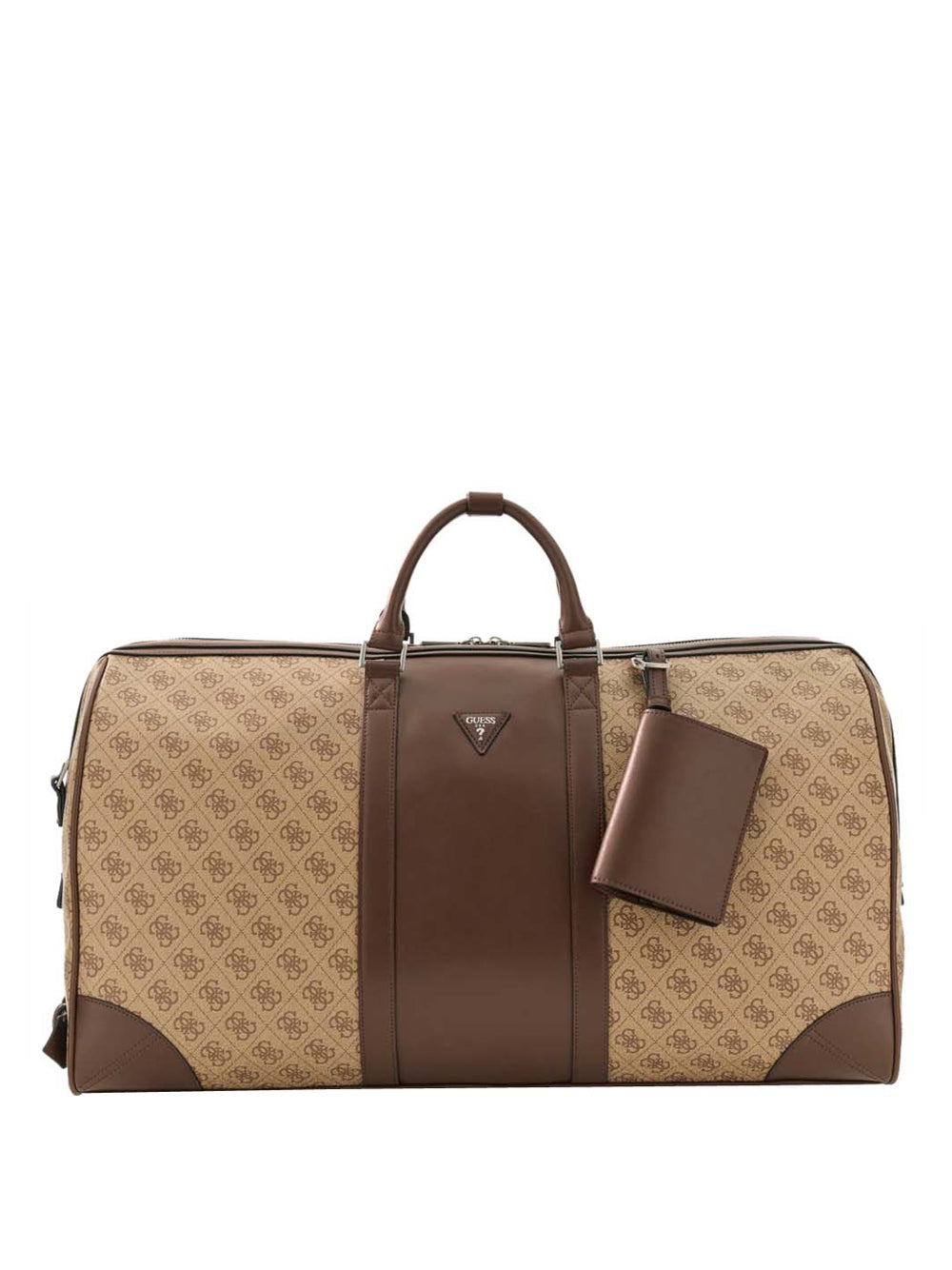 GUESS 1 USCITA Guess Borsa A Mano Milano Weekender - Beige Cognac Beige\Cognac