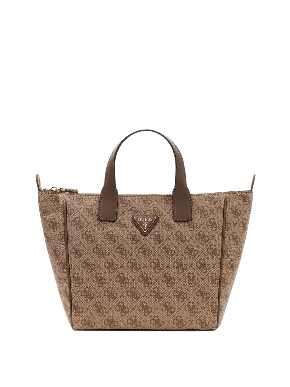 GUESS 1 USCITA Guess Borsa Shopper Follie - Brown Latte Logo