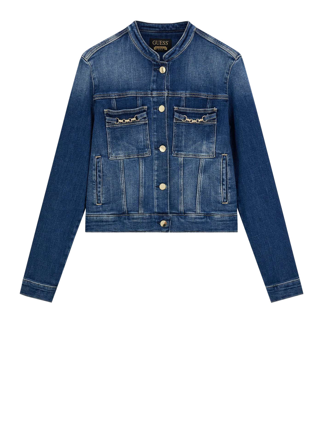 GUESS 1 USCITA Giubbino di Jeans Ivy Guess - Dark Denim DENIM