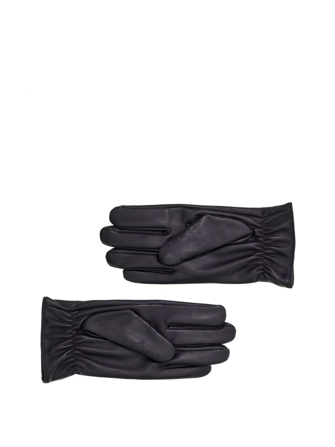Guess Guanto Guess Leather Gloves Nero BLACK