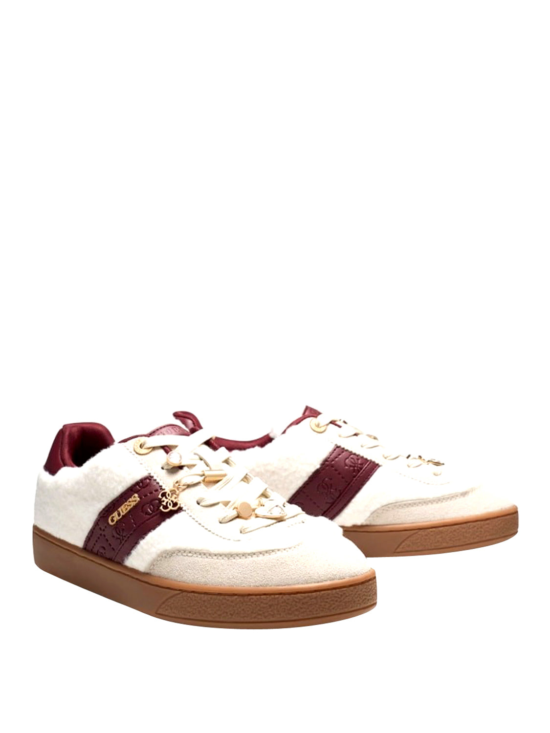 GUESS 2 USCITA Sneakers Guess Naoki3 - Ivory IVORY