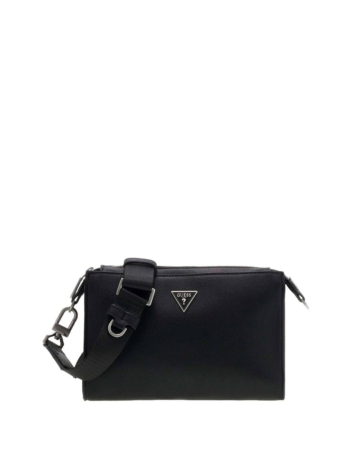 GUESS 2 USCITA Guess Borsa A Tracolla Milano Crossbody Top Zip - Nero BLACK