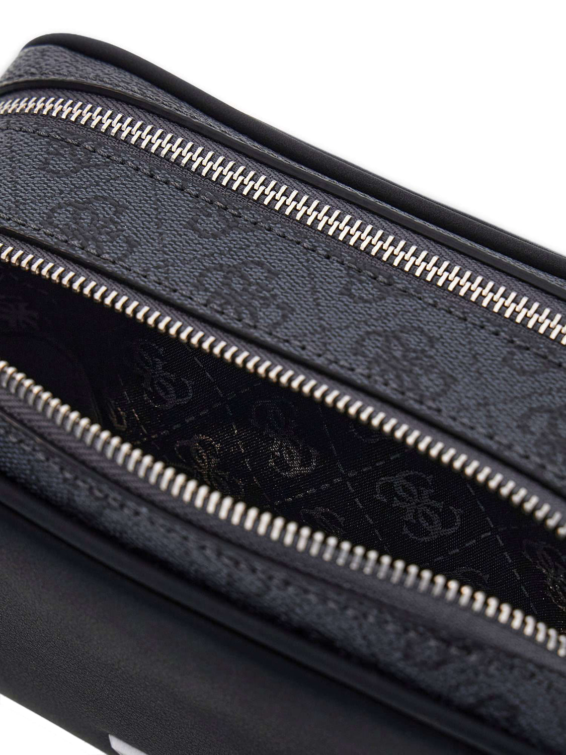 GUESS 2 USCITA Pochette Sydney Small Necessaire Nero BLACK