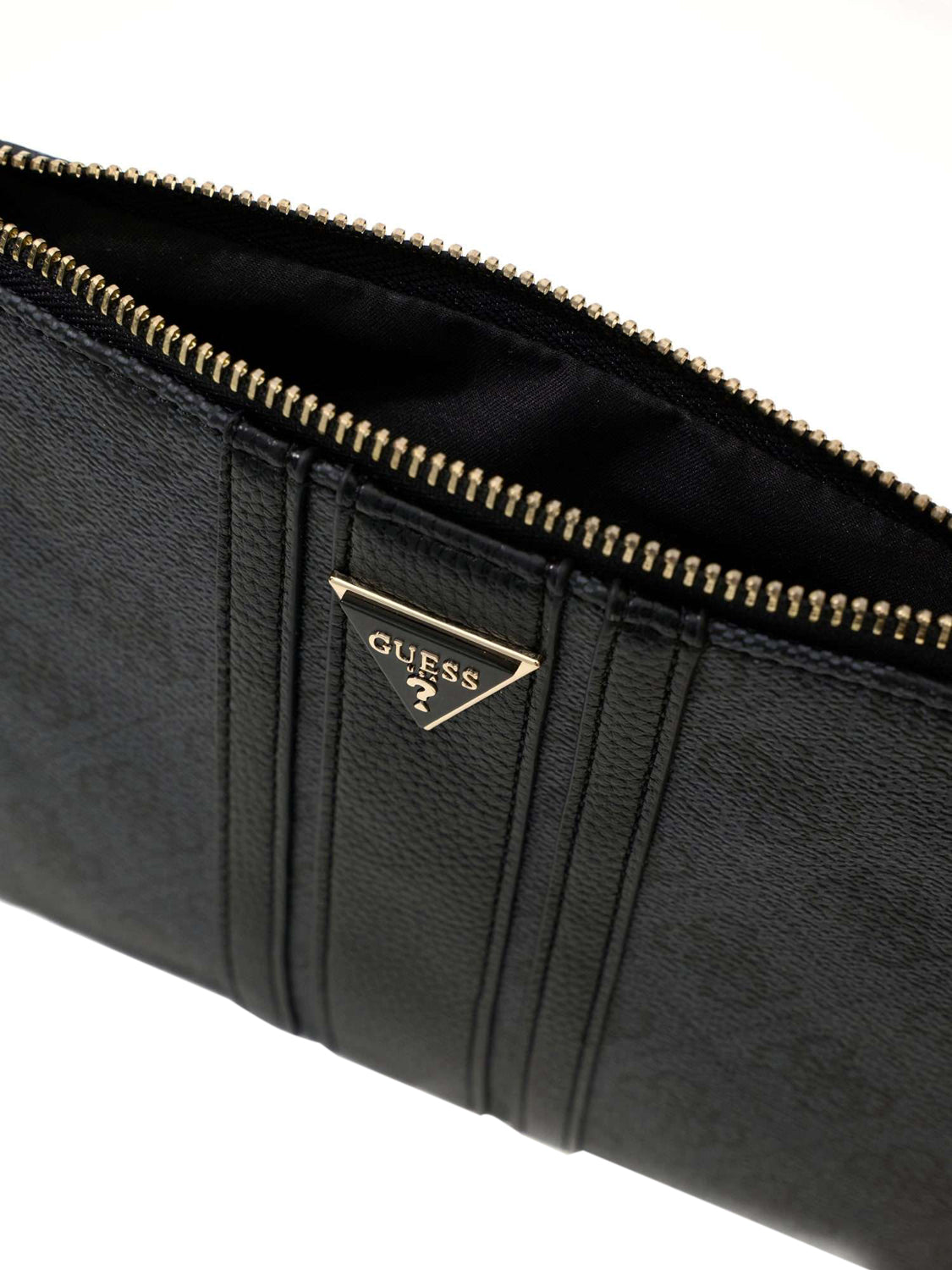 GUESS 2 USCITA Guess Pochette Noelle Ii Flat - Nero Coal Logo