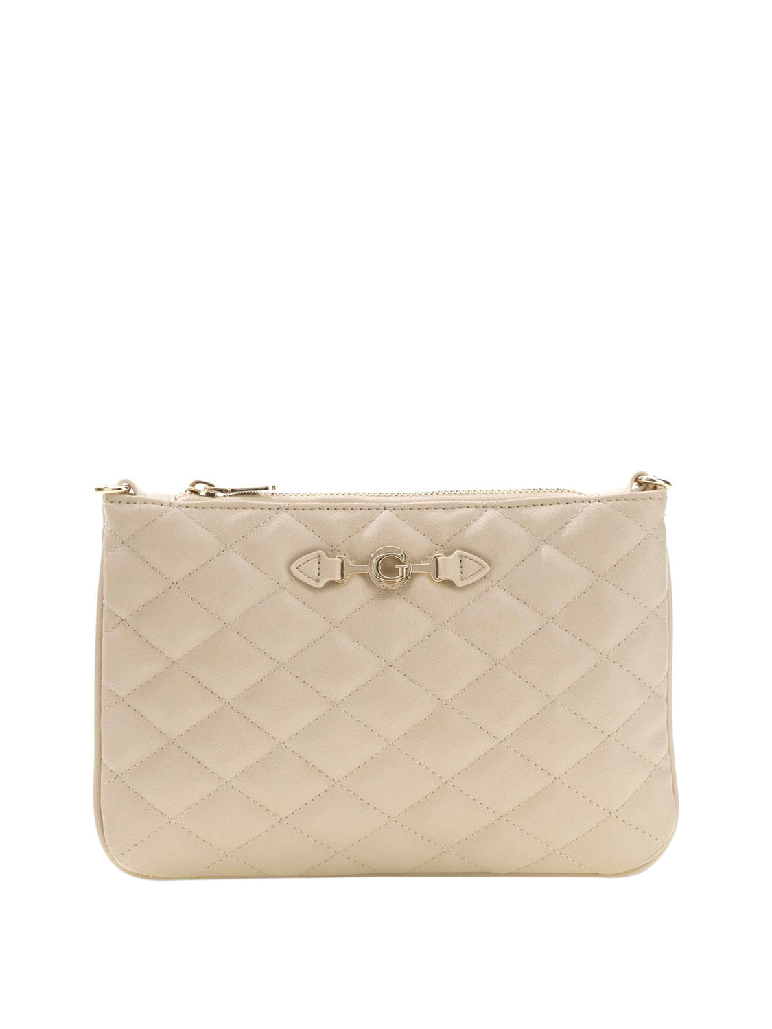 GUESS 2 USCITA Pochette Guess Frances Flat - Bone BONE