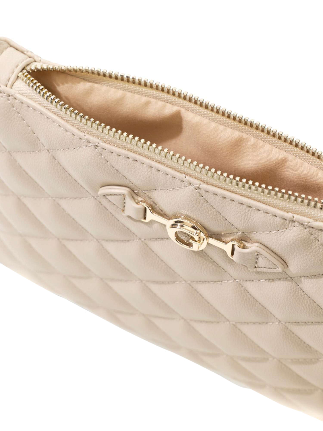 GUESS 2 USCITA Pochette Guess Frances Flat - Bone BONE
