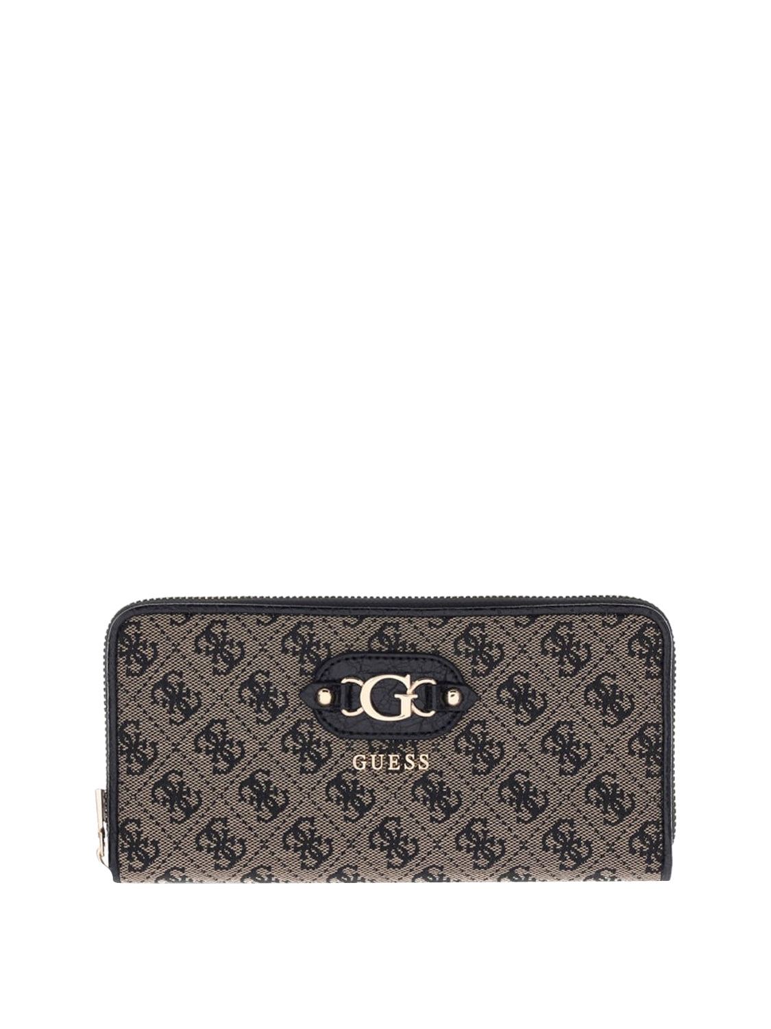 GUESS 2 USCITA Portafoglio Maxi Samantha Guess - Nero Black Logo