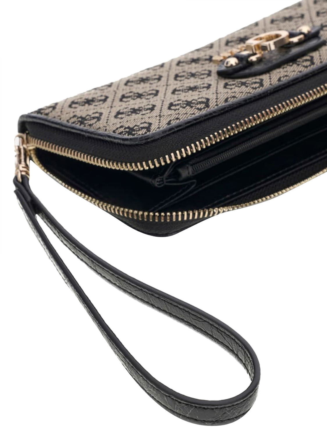GUESS 2 USCITA Portafoglio Maxi Samantha Guess - Nero Black Logo