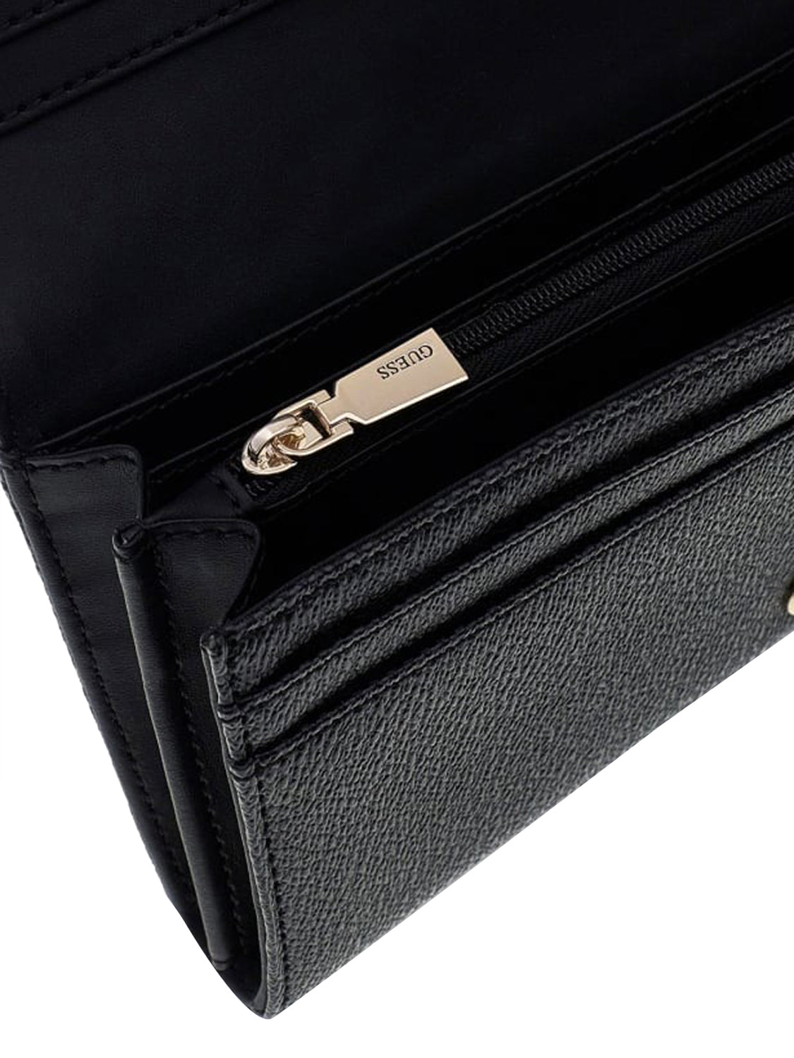 GUESS 2 USCITA Portafoglio Maxi Yvonne Guess - Nero Nero