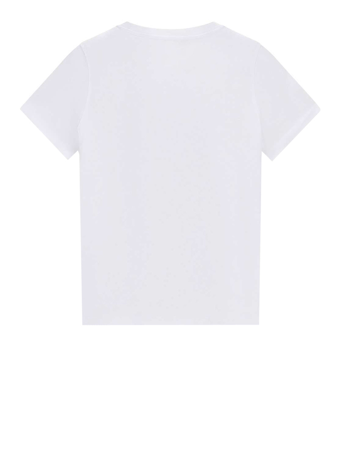 GUESS 2 USCITA Guess T-Shirt Ss Cn Crystals Triangle Tee - Bianco Pure white