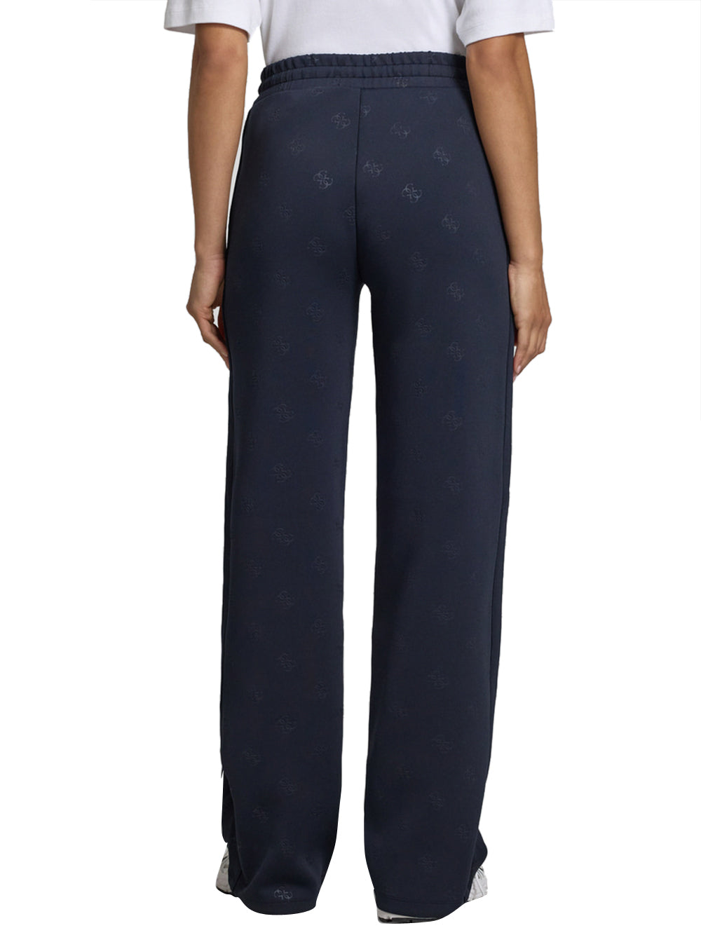 GUESS ATHLEISURE 1 USCITA Guess Pantalone Tuta Con Logo 4G - Navy NAVY