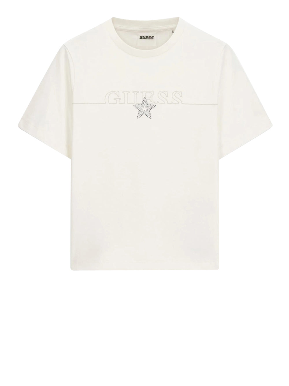 GUESS ATHLEISURE 1 USCITA Guess T-Shirt Agena - White Dove white