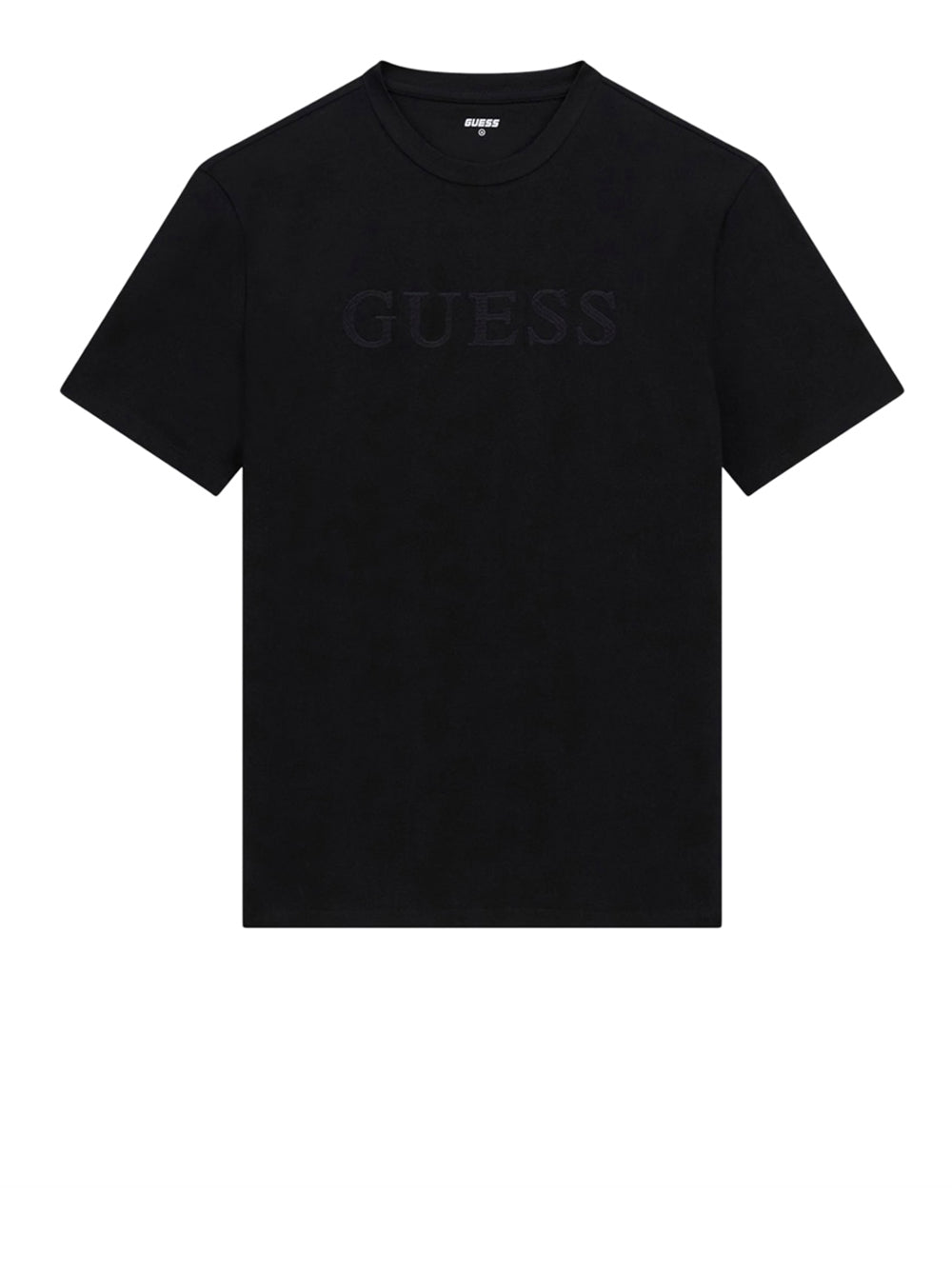 GUESS ATHLEISURE 1 USCITA Guess T-Shirt Con Logo Ricamato - Nero Jet Black A996