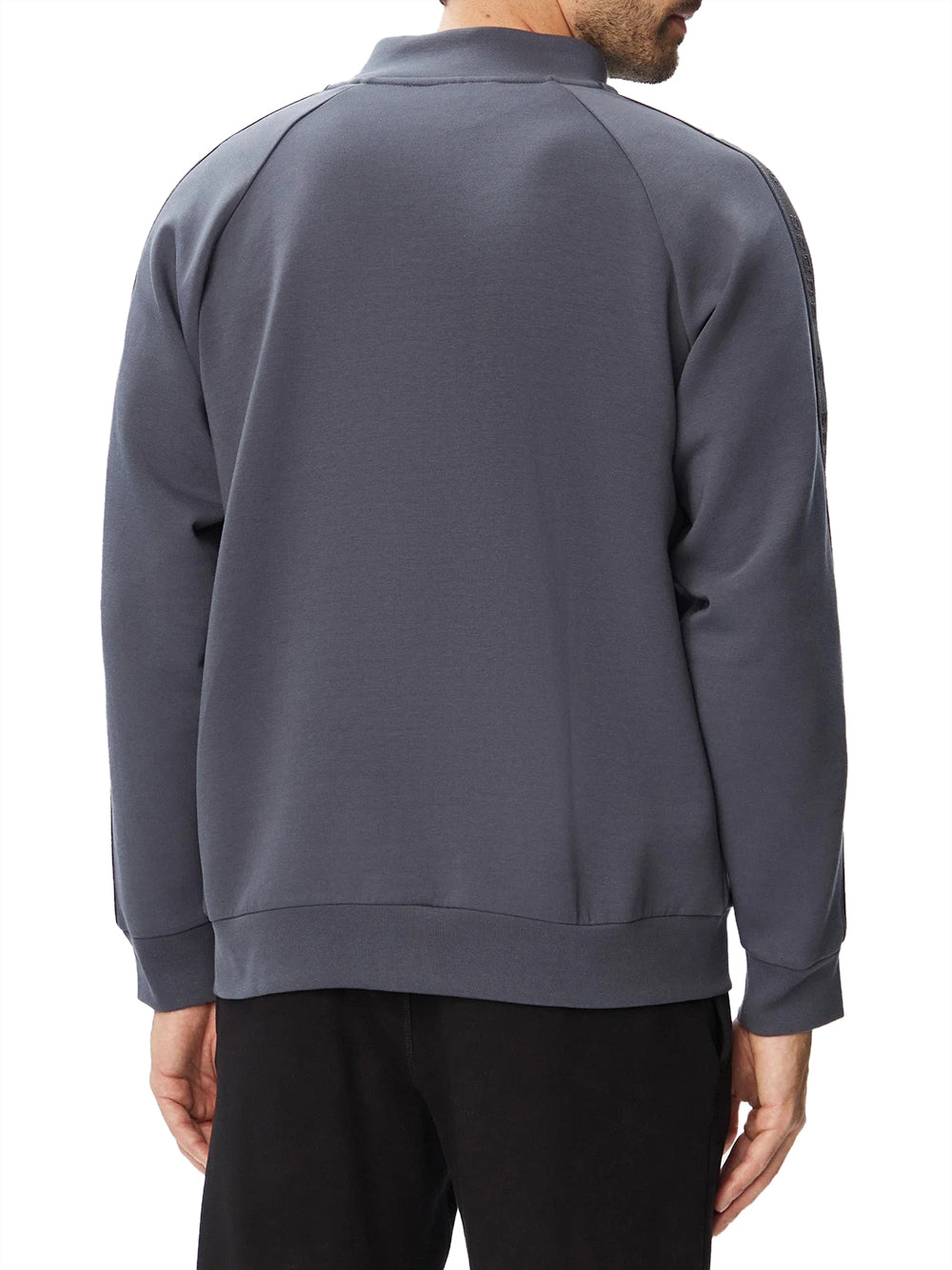 GUESS ATHLEISURE 1 USCITA Guess Felpa Thor Navy Grey Shadow Blue