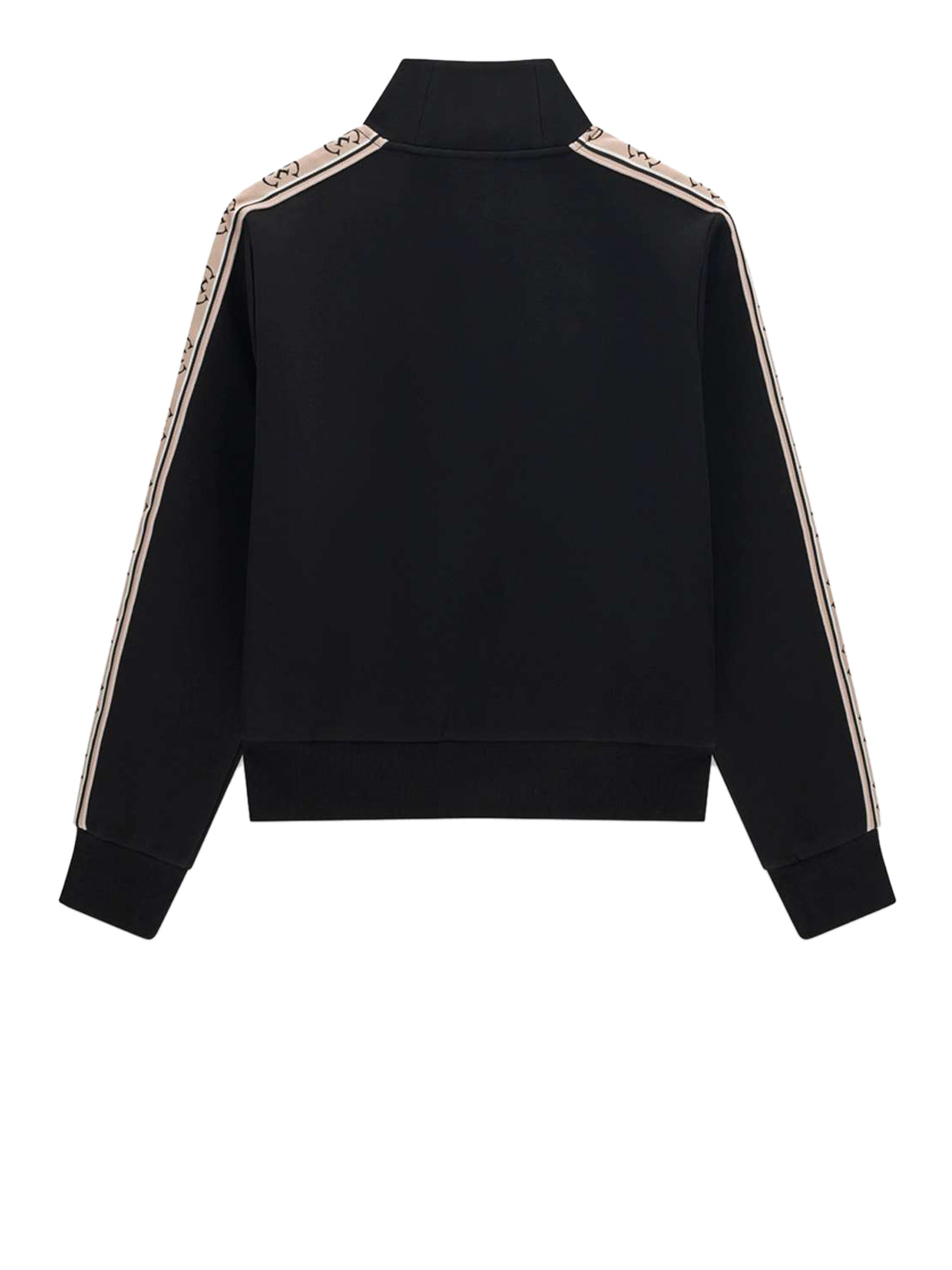 GUESS ATHLEISURE 2 USCITA Guess Felpa Britney Full Zip Sweatshirt Nero Jet Black A996