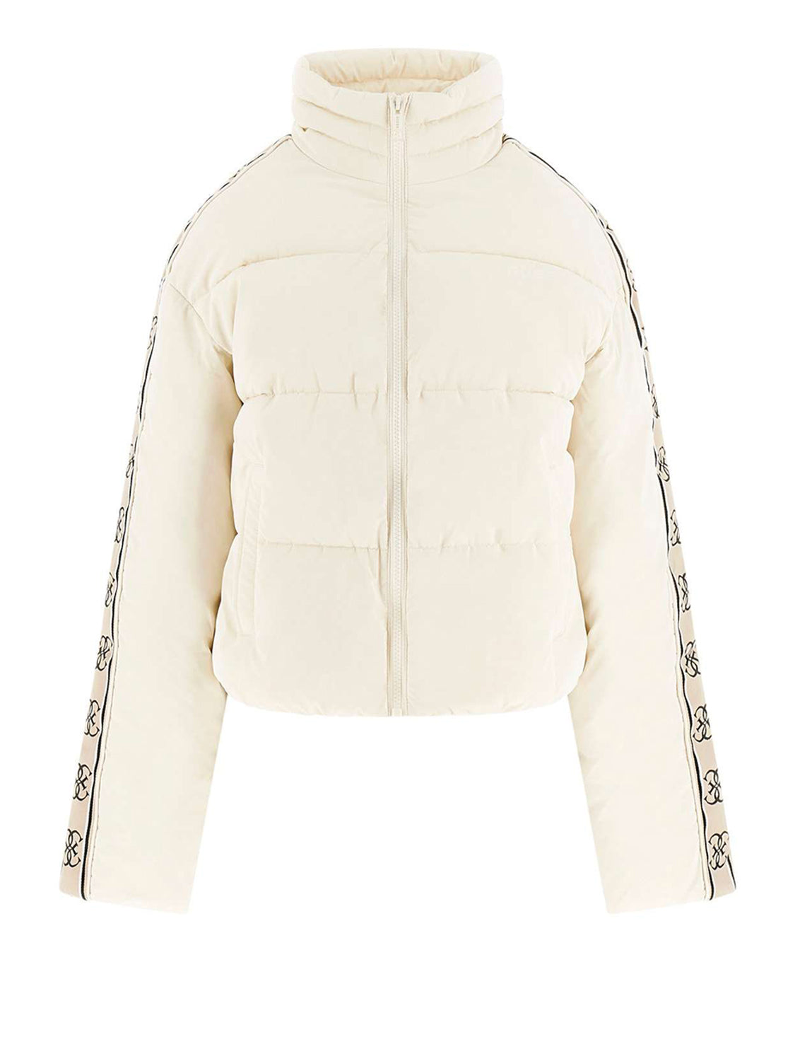 GUESS ATHLEISURE 2 USCITA Guess Giacca New Jean Puffer - Avorio Ocean salt