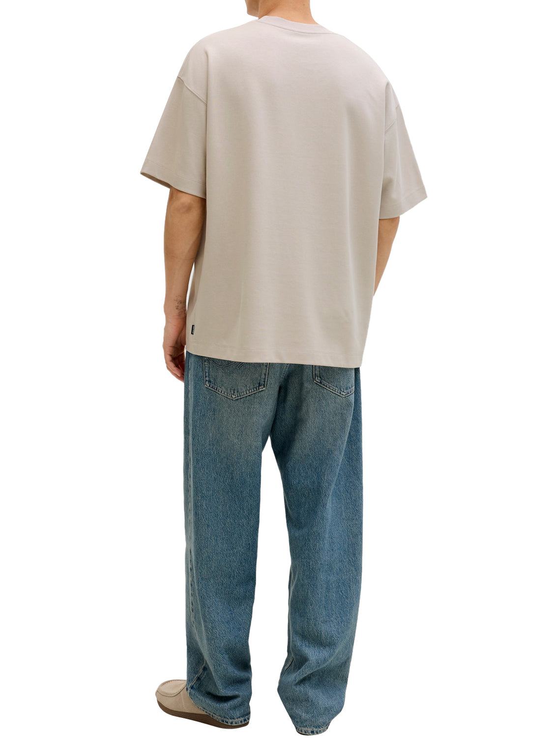 JACK&JONES ESSENTIALS Jack&Jones T-Shirt In Tinta Unita Beige Beige