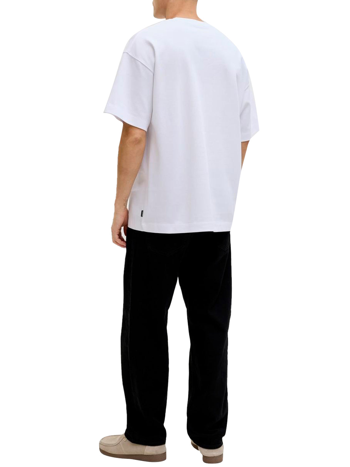 JACK&JONES ESSENTIALS Jack&Jones T-Shirt In Tinta Unita White WHITE