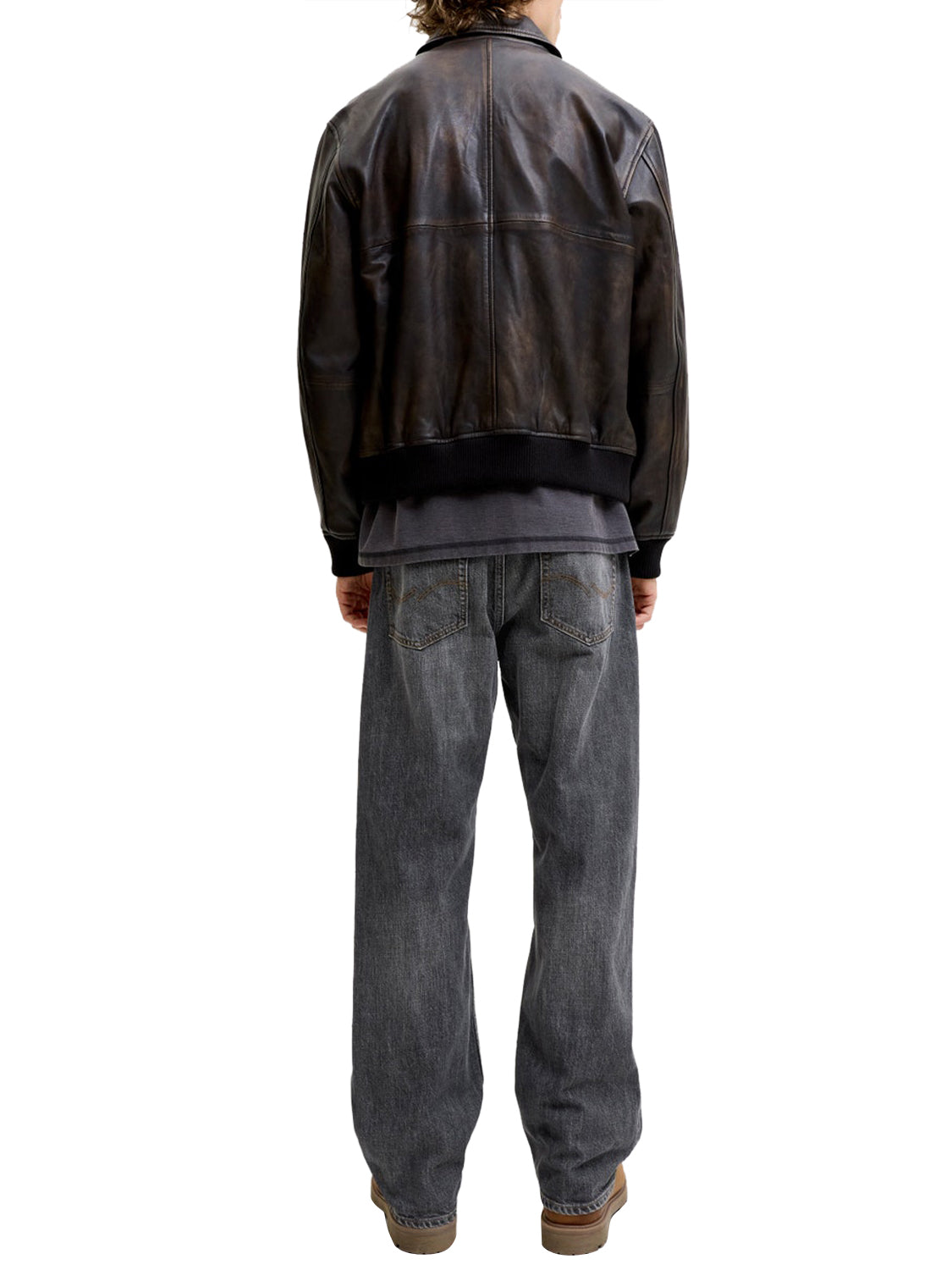 JACK&JONES ESSENTIALS Jeans Jack&Jones Sq 397 Ln Nero Denim BLACK